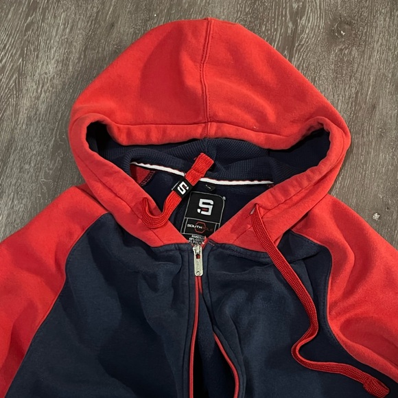 original South Pole Zip-Up Hoodie - zipper partially broken//fully functional - Picture 2 of 2